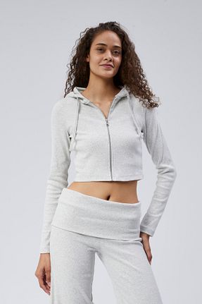 رویه طوسی زنانه پنبه ای Nineteen Brand - کد 874784150