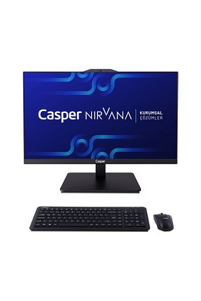کامپیوتر همه کاره مانیتور مشکی Intel Core i5 CASPER - کد 874799549