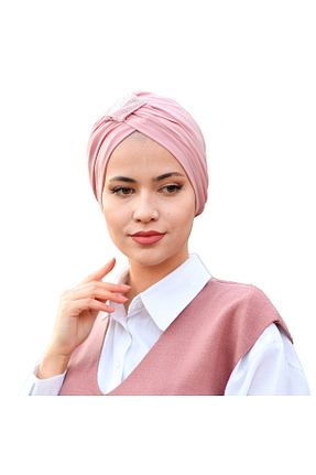 روسری صورتی پلی استر Sufirit - کد 874796065