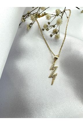 گردنبند استیل ( فولاد ) زرد زنانه استیل (فولاد) Store - کد 874791403