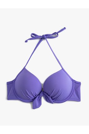 بالاتنه بیکینی بنفش زنانه ساده Koton - کد 827991196