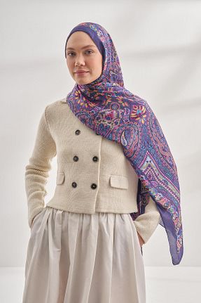 شال بنفش زنانه پلی استر ARMANDA - کد 868369720