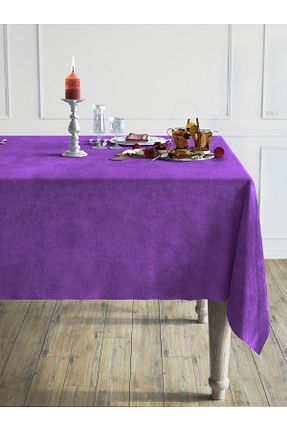 رومیزی بنفش پلی استر Perle - کد 356366313
