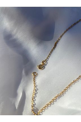 گردنبند استیل ( فولاد ) سفید زنانه استیل ضد زنگ Gloie Atelier - کد 874812427