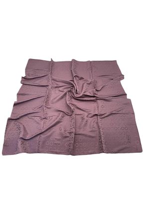 روسری بنفش 90 x 90 PİRAMİT - کد 874811047