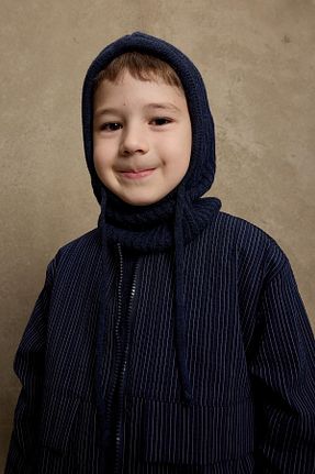 کلاه پشمی سرمه ای بچه گانه اکریلیک Fahhar Kids - کد 874824409