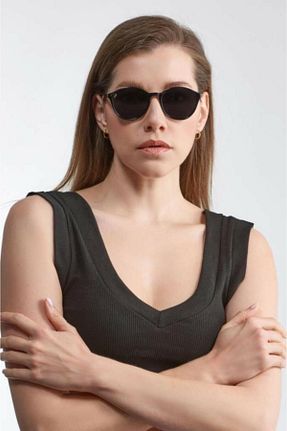 عینک آفتابی مشکی زنانه پلاریزه Gabba Eye - کد 152672349