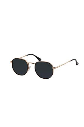 عینک آفتابی طلائی زنانه UV400 Slazenger - کد 370544817
