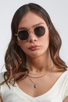 عینک آفتابی طلائی زنانه UV400 Es Bella - کد 96912207