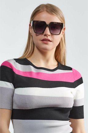عینک آفتابی طوسی زنانه UV400 Gabba Eye - کد 154413374