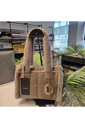 کیف دوشی نباتی زنانه چرم مصنوعی STOKS SHOES STORE - کد 874836707