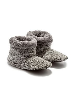 دمپائی خانگی طوسی مردانه پارچه ای Twigy - کد 348902064