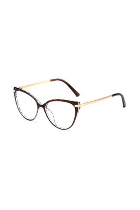 عینک محافظ نور آبی قهوه ای زنانه پلاستیک Toz Vintage - کد 874835833