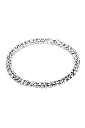 دستبند استیل (فولاد) طوسی مردانه استیل (فولاد) Chavin - کد 874831871