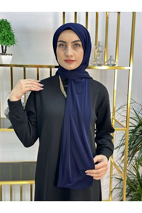 شال سرمه ای زنانه اکریلیک erasra class - کد 874898150