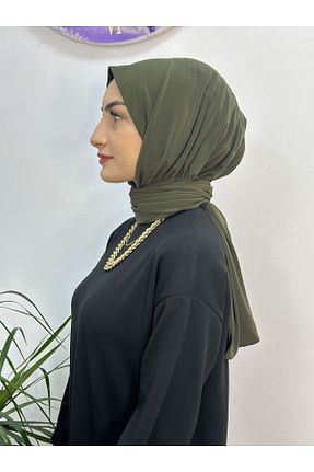 شال خاکی زنانه اکریلیک erasra class - کد 874897957