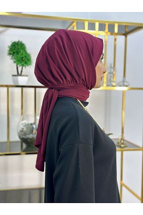 شال زرشکی زنانه اکریلیک erasra class - کد 874897609