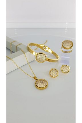ست استیل طلائی زنانه استیل (فولاد) SONES - کد 874950404