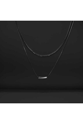 گردنبند استیل ( فولاد ) متالیک زنانه استیل (فولاد) TRUVA - کد 874963654