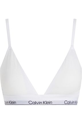 سوتین ورزشی سفید زنانه مخلوط پلی استر Calvin Klein - کد 874971935