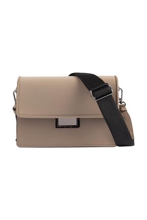 کیف دوشی قهوه ای زنانه چرم مصنوعی Parfois - کد 874969118