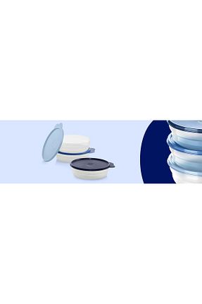 ظرف نگهداری سرمه ای پلاستیک Tupperware - کد 768403168