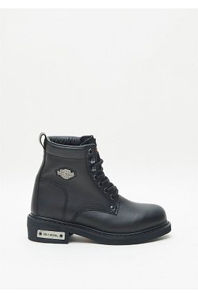 بوت / نیم بوت مشکی زنانه چرم خالص Harley Davidson - کد 1263548