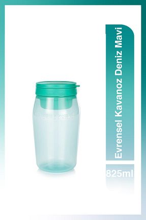 کوزه شیشه ای آبی پلاستیک Tupperware - کد 735372118