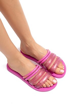 دمپائی بنفش زنانه پاشنه تخت İpanema - کد 821342886