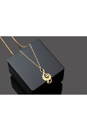 گردنبند جواهر طلائی زنانه DECOVIENO - کد 850423366