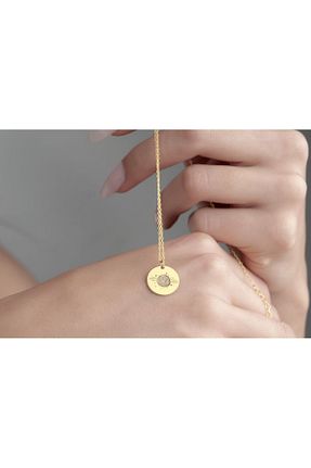 گردنبند جواهر طلائی زنانه DECOVIENO - کد 850433596