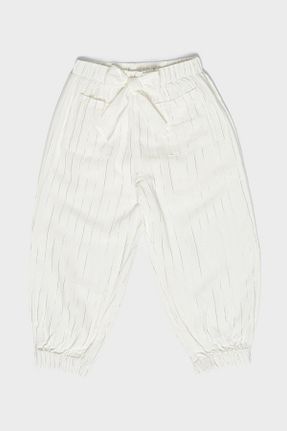 شلوار کرمگن سفید بچه گانه پاچه کش دار Layette - کد 827654519
