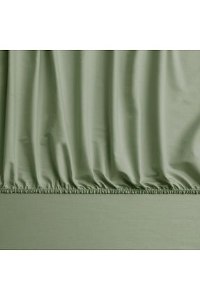 ست ملحفه تکنفره سبز پنبه Linens - کد 874995714