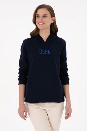 سوئیشرت سرمه ای زنانه ساده U.S. Polo Assn. - کد 874997208