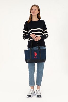 کیف دوشی سرمه ای زنانه U.S. Polo Assn. - کد 875032298