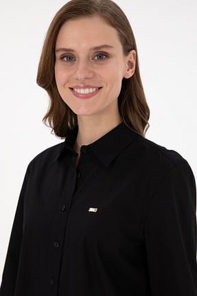 پیراهن مشکی زنانه رگولار U.S. Polo Assn. - کد 875004113