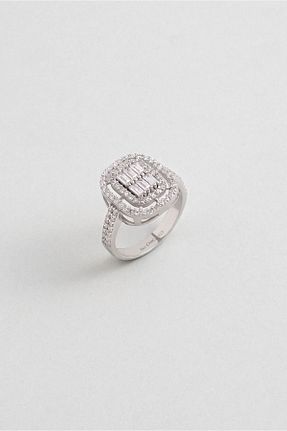 انگشتر نقره سفید زنانه 925 عیار So Chic - کد 875047144