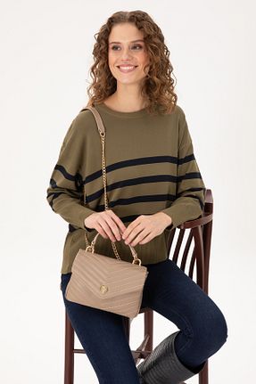 کیف دوشی قهوه ای زنانه U.S. Polo Assn. - کد 875036445