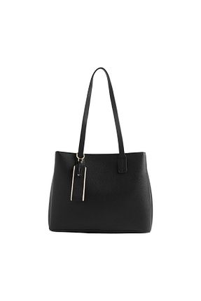 کیف دوشی مشکی زنانه چرم مصنوعی Parfois - کد 875035298