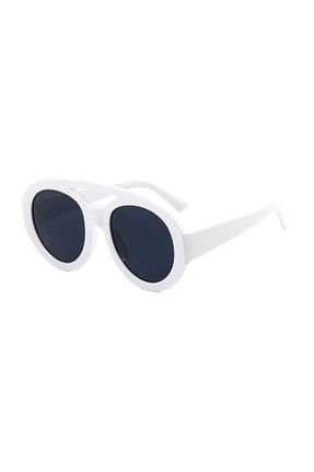 عینک آفتابی سفید زنانه UV400 Toz Vintage - کد 875003215