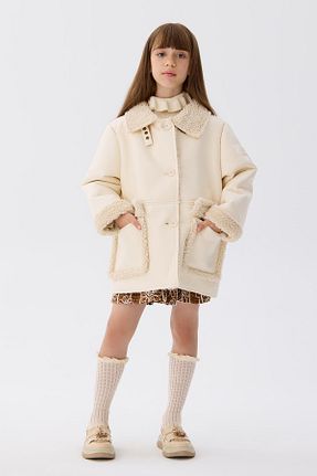کاپشن نباتی بچه گانه رگولار Tyess - کد 853994548