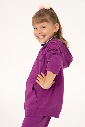 سوئیشرت صورتی بچه گانه ساده U.S. Polo Assn. - کد 865185175