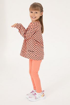 ساق شلواری صورتی بچه گانه بافتنی U.S. Polo Assn. - کد 857292535