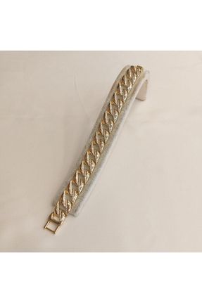 دستبند جواهر زرد زنانه Zarifgoldimitasyon - کد 875141730