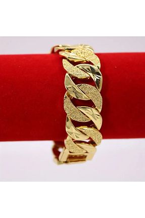 دستبند استیل (فولاد) زرد زنانه مس Bontexs - کد 875132804
