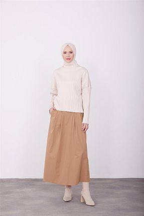 بلوز حجاب بژ زنانه Relaxed Armine - کد 793731473