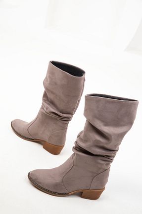 بوت / نیم بوت قهوه ای زنانه چرم مصنوعی SOHO - کد 755562811