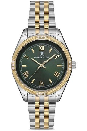 ساعت مچی زرد زنانه 36-40 میلی متر Daniel Klein - کد 50629600
