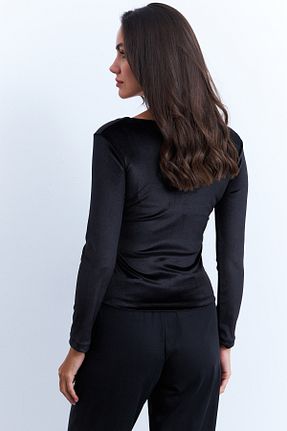 بلوز مشکی زنانه ساده Cool & Sexy - کد 874406591