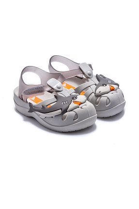 صندل طوسی بچه گانه پاشنه تخت İpanema - کد 322658710